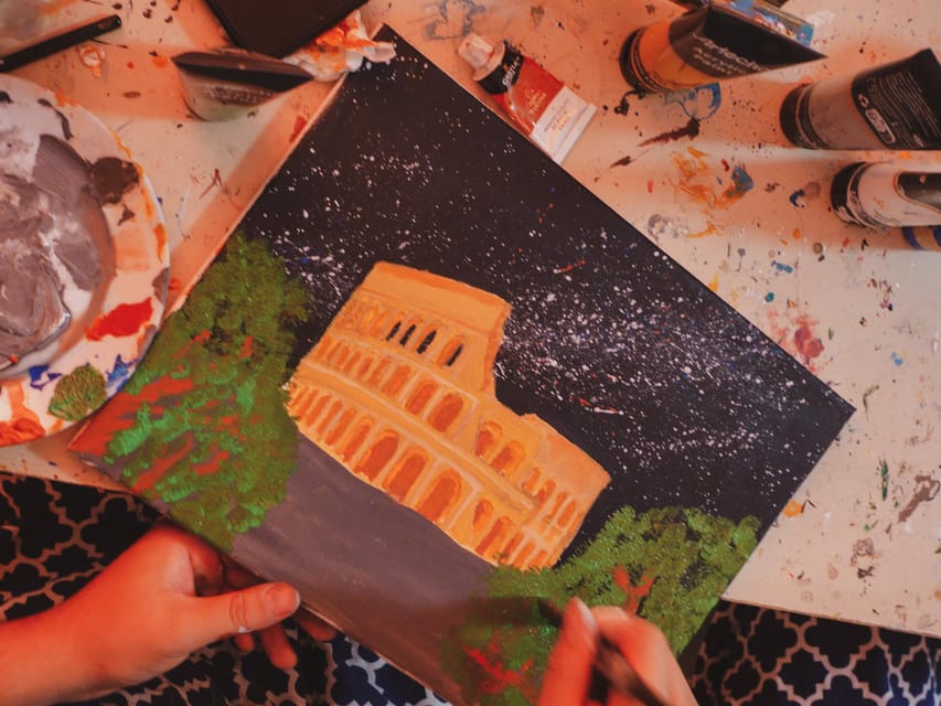 Rome: Tipsy Painting Class with Fine Wine and Arts - Who will enjoy this Rome activity?