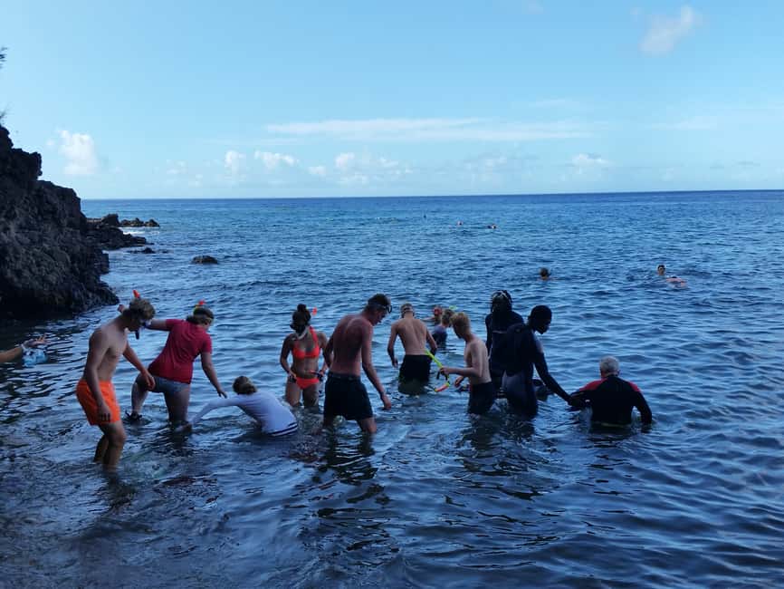 Roseau: Titou Gorge, Hot Spring, Falls & Champagne Reef Tour - What to pack for a day that stays wet