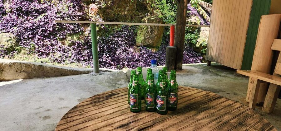 Roseau: Titou Gorge, Hot Spring, Falls & Champagne Reef Tour - Trafalgar Falls gives you a quieter change of pace