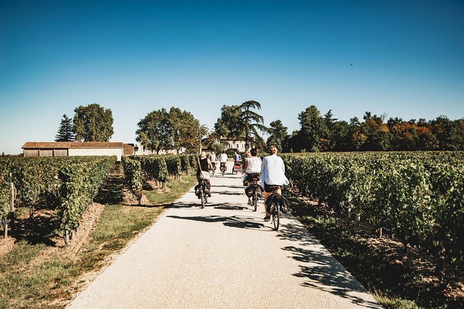 Saint-Emilion Electric Bike Day Tour with Wine Tastings & Lunch - Getting settled on the e-bikes