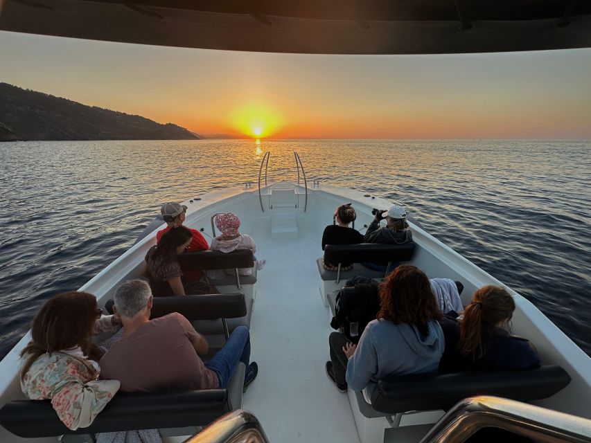 San Sebastian: 2 Bays Evening or Sunset Boat Tour with Cava - La Concha, Mount Urgull, and Zurriola from the water