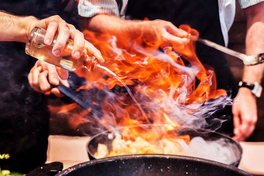 Santorini Cooking Class with Wine Tasting & Lunch - Lunch brings the separate parts together