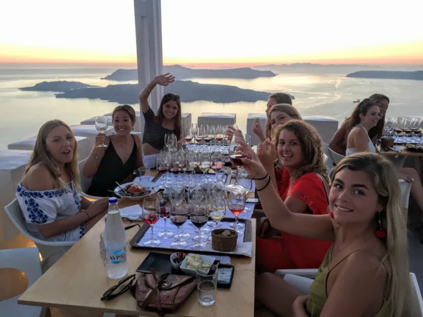 Santorini: Guided Tour to 3 Wineries with Wine Tastings - Twelve wines, but not a full meal