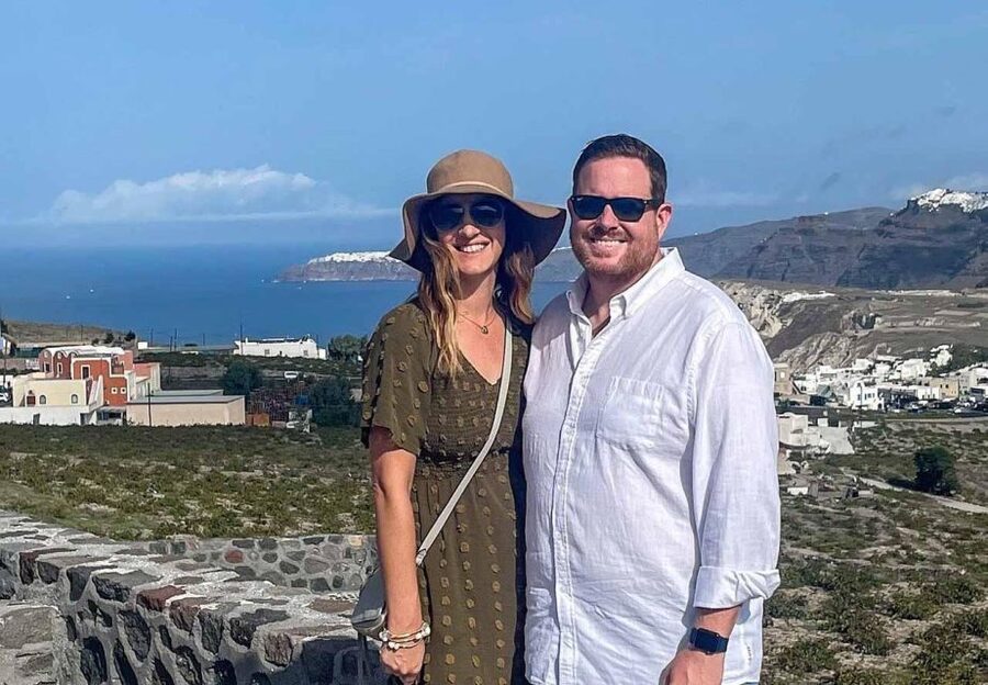 Santorini: Small-Group Sunset Wine Tour with Santo Winery - Pickup around the island and a comfortable four-hour route
