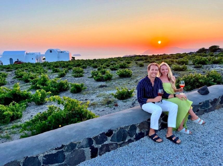 Santorini: Tour of Wineries with Wine Tasting & Food - The main winery: a five-course meal with pairings