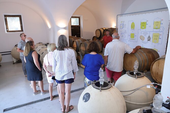 Santorini Wine Stories: Sunset Tour with Tasting & Dinner - The dinner stop: Artemis Karamolegos and local flavors