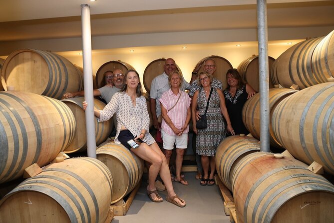Santorini Wine Stories: Sunset Tour with Tasting & Dinner - The final stop: sunset, caldera views, and one last tasting