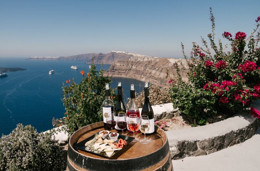 Santorini: Wine Tasting Tour to 3 Wineries with Transfer - Morning and afternoon routes are different