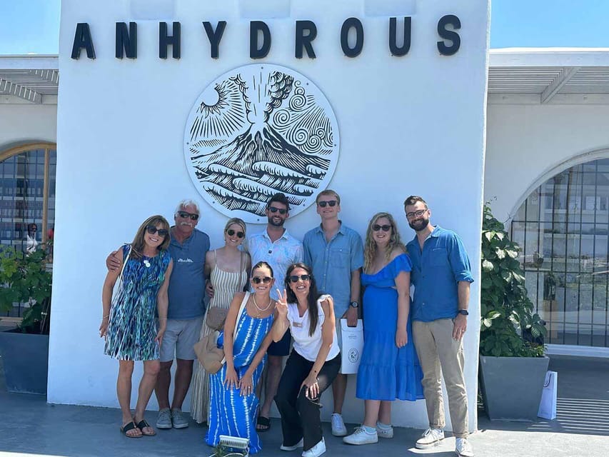 Santorini: Wine Tasting Tour with Snacks - The middle tasting at Gaia, Gavalas, or Anhydrous