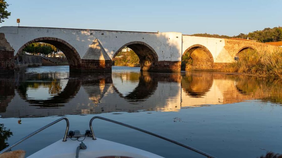 Silves History - Nature Boat Tour - free drink and Port wine - Watching for flamingos and egrets