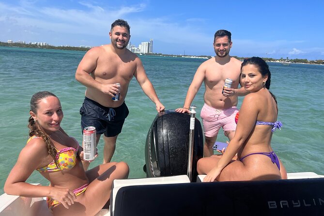 Snorkel & Millionaire Row - Private Miami Boat Tour w/ Drinks - Haulover Sandbar and time in the water