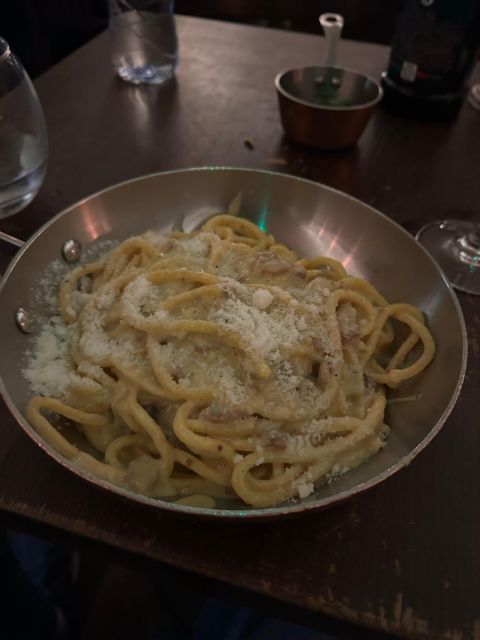 Sorrento: Pasta and Tiramisu Cooking Class with Wine - Sitting down to eat what you made