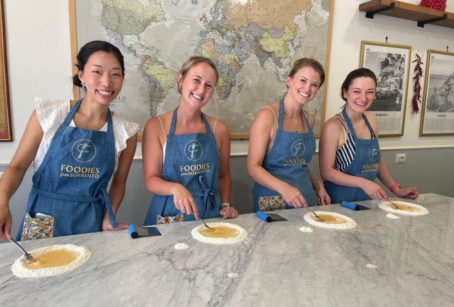 Sorrento: Pasta Masterclass with a Meal and Wine - Three sauces, three pasta shapes