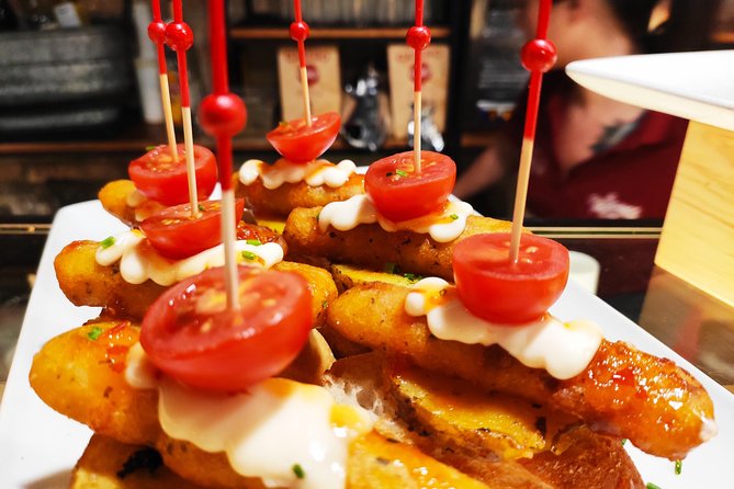 Spanish Wine and Tapas Tour in a Local Neighborhood in Barcelona - The meeting point on Avinguda del Paral·lel