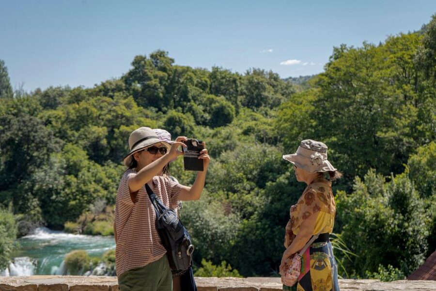 Split: Krka Waterfalls With Boat Cruise, Wine and Olive Oil - A 30-minute boat cruise on the Krka River