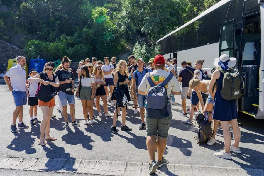 Split: Krka Waterfalls With Boat Cruise, Wine and Olive Oil - Free time in Skradin after the park