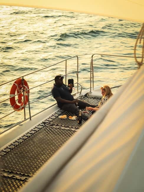 Sunny Beach: Sunset Catamaran Cruise with Dinner & Prosecco - Key points to know before booking