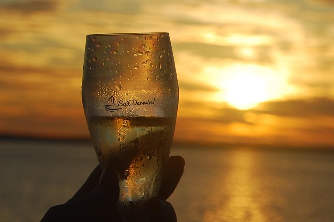Sunset 3-Hour Cruise from Darwin with Dinner and Sparkling Wine - The first glass and the first views