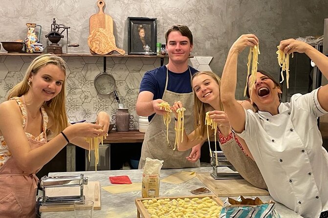 Super Fun Pasta & Gelato Class by Vatican with Wine + Oil Tasting - Gelato is more than a sweet finish