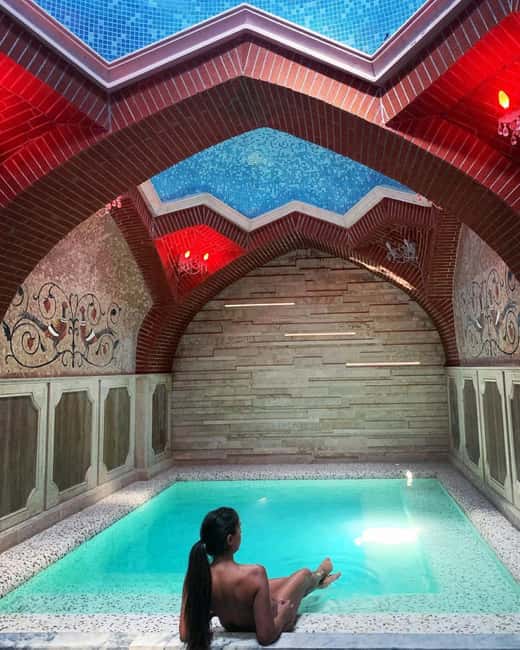 Tbilisi: Luxury Sulfur Bath Ritual with Pickup & Wine - Walking into the private bath suite