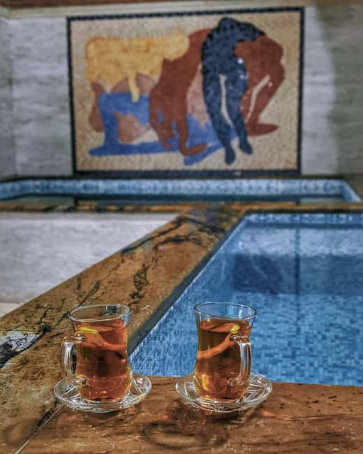 Tbilisi: Luxury Sulfur Bath Ritual with Pickup & Wine - What the hot sulfur water feels like