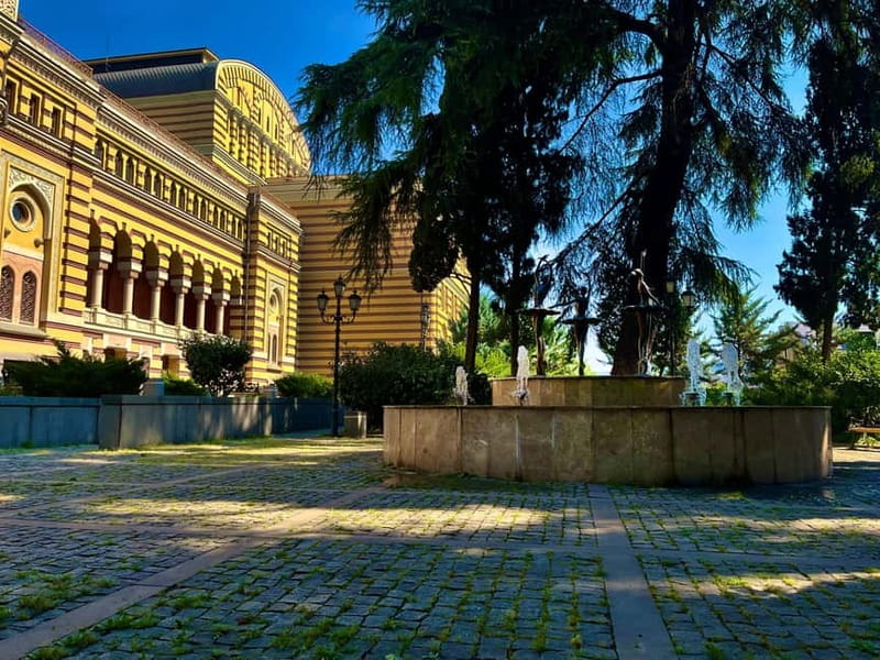Tbilisi: Old & New City Guided Tour with 15 Tastings & Wine - Bridge of Peace, Rike Park, and Europe Square