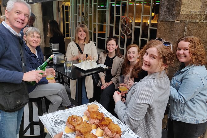 The Authentic Bilbao Pintxos, Food & Wine Tour with a Local - Five wine pairings, cider, and more than one kind of drink