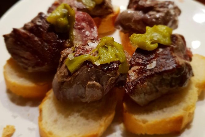 The Award-Winning Bilbao Food Tour & Wine Pairing by Basque Local - What arrives at the first stops