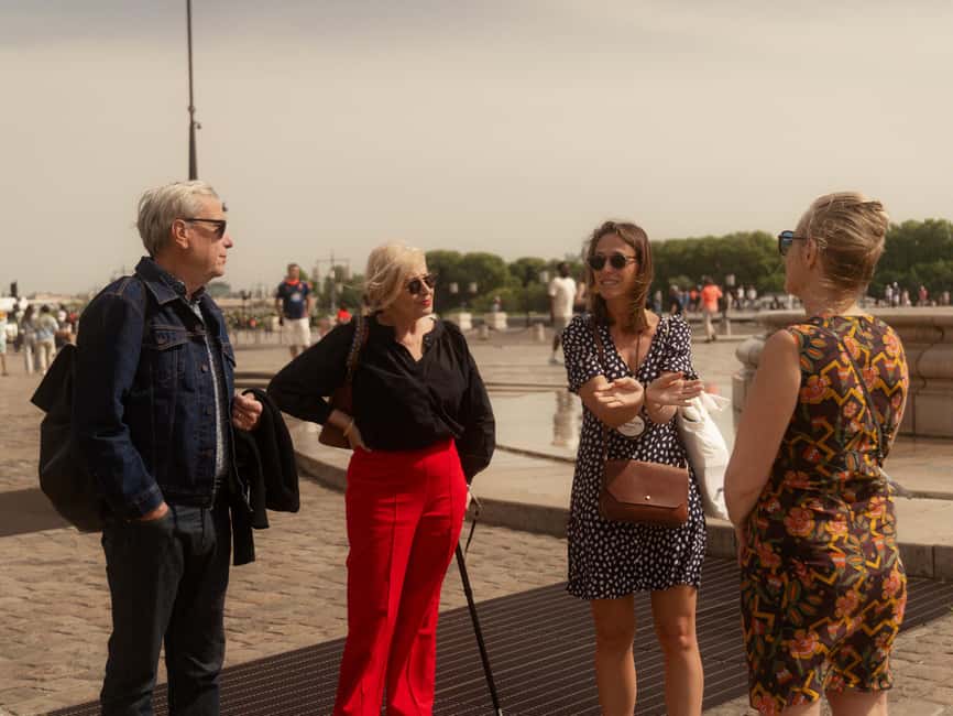 The Ultimate Bordeaux Food Tour: Full Meal & Fine Wines - Starting with Place de la Bourse and a glass of wine