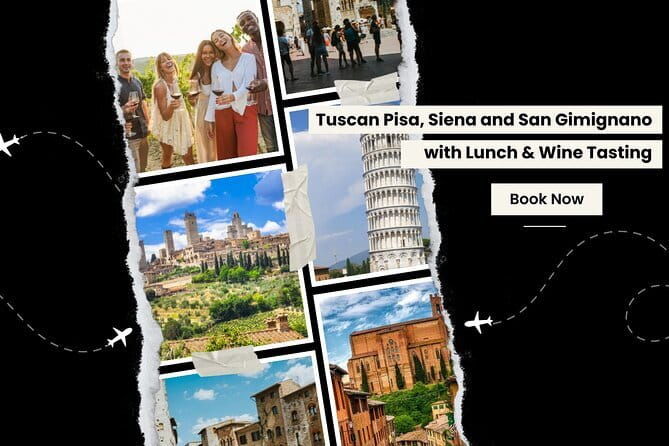 Tuscany Experience: Pisa, Siena, San Gimignano & Wine Tasting - San Gimignano and its medieval towers