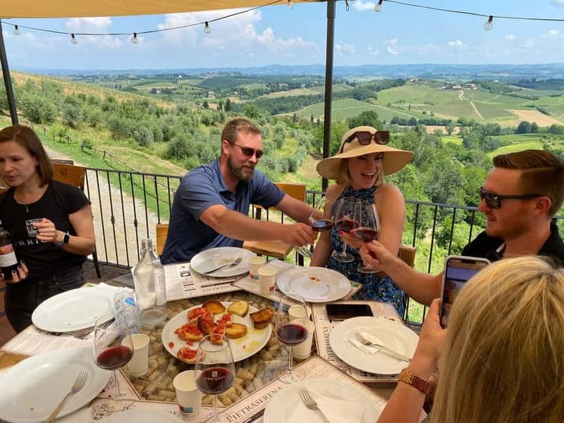 Tuscany Wine Tour : 2 Wineries & San Gimignano from Florence - First winery: wine, food, and a polished welcome