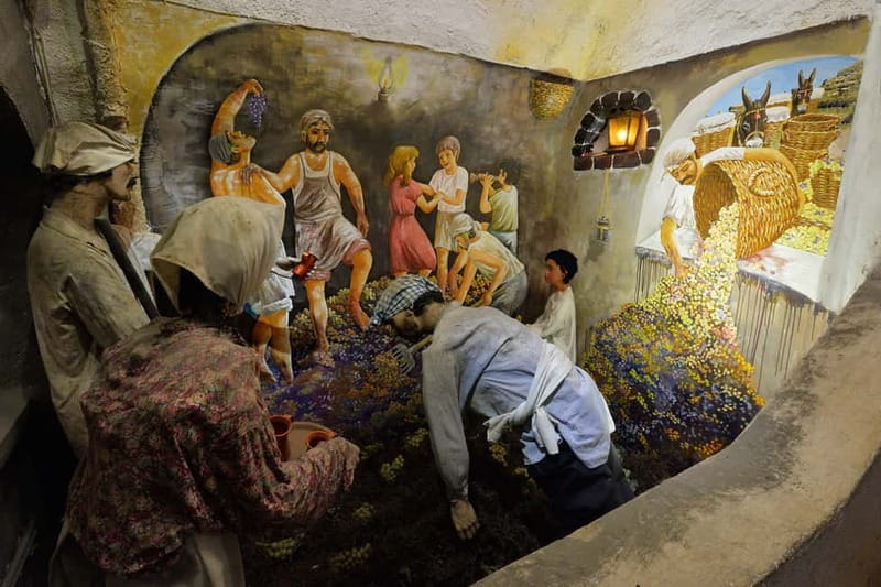 Vothonas: Wine Museum Ticket with Tastings and Audio Guide - A wine museum carved beneath Santorini