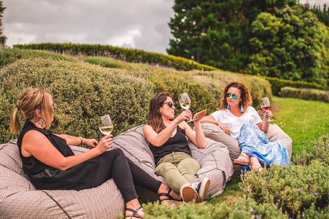 WAIHEKE ZEITGEIST Small Groups Ultra Boutique Off Grid Wine Tours - The lunch stop and food pairings