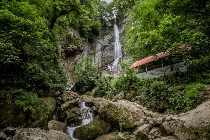 Wine and Dine Tour To Batumi Waterfalls - Mountainous Adjara - Mirveti’s 22-meter fall and narrow metal bridge