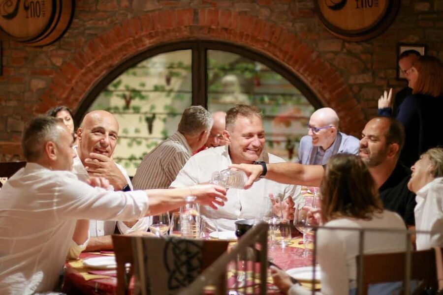 Wine Tasting Experience with Seven Types of Tuscan Wine - The food pairing is more than a snack