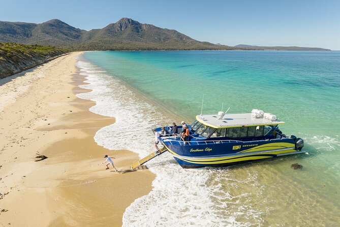 Wineglass Bay Cruise from Coles Bay - Lunch, drinks, and the onboard setup