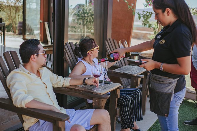 Xecue Wine Tasting in the Guadalupe Valley - The outdoor tasting area and views